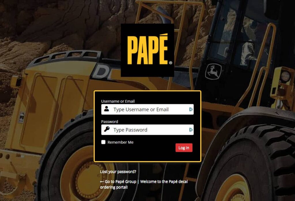 Papé B2B Private Decal Ordering Site