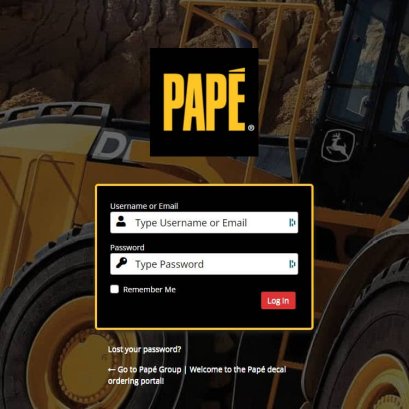 Papé B2B Private Decal Ordering Site